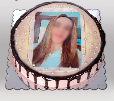 Photo on Cake